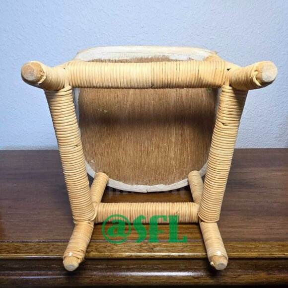 American Girl Samantha Chair Doll Houses & Furniture for  Vtg Pleasant Company Samantha Wicker Chair With Cushion American Girl Furniture